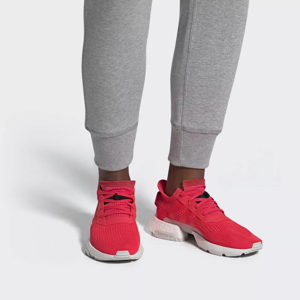 Adidas POD-S3.1 Tenis Rojos Para Hombre (MX-33852)